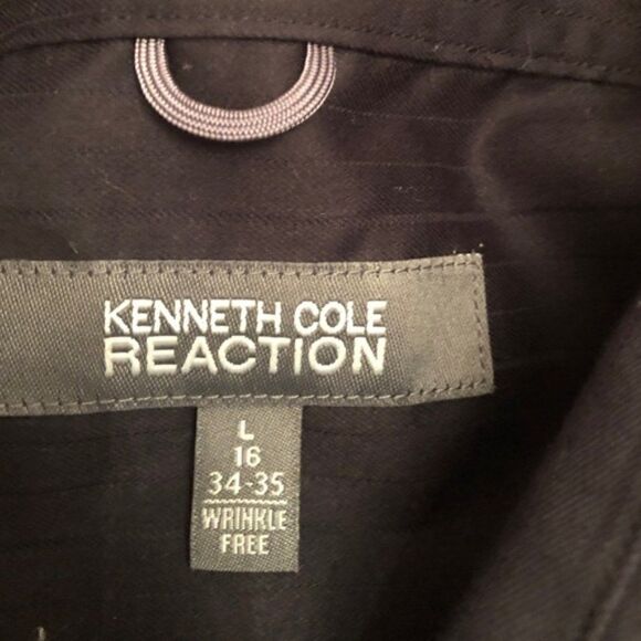 Kenneth Cole Reaction Dress Shirt 16 (34/35) - Picture 4 of 5